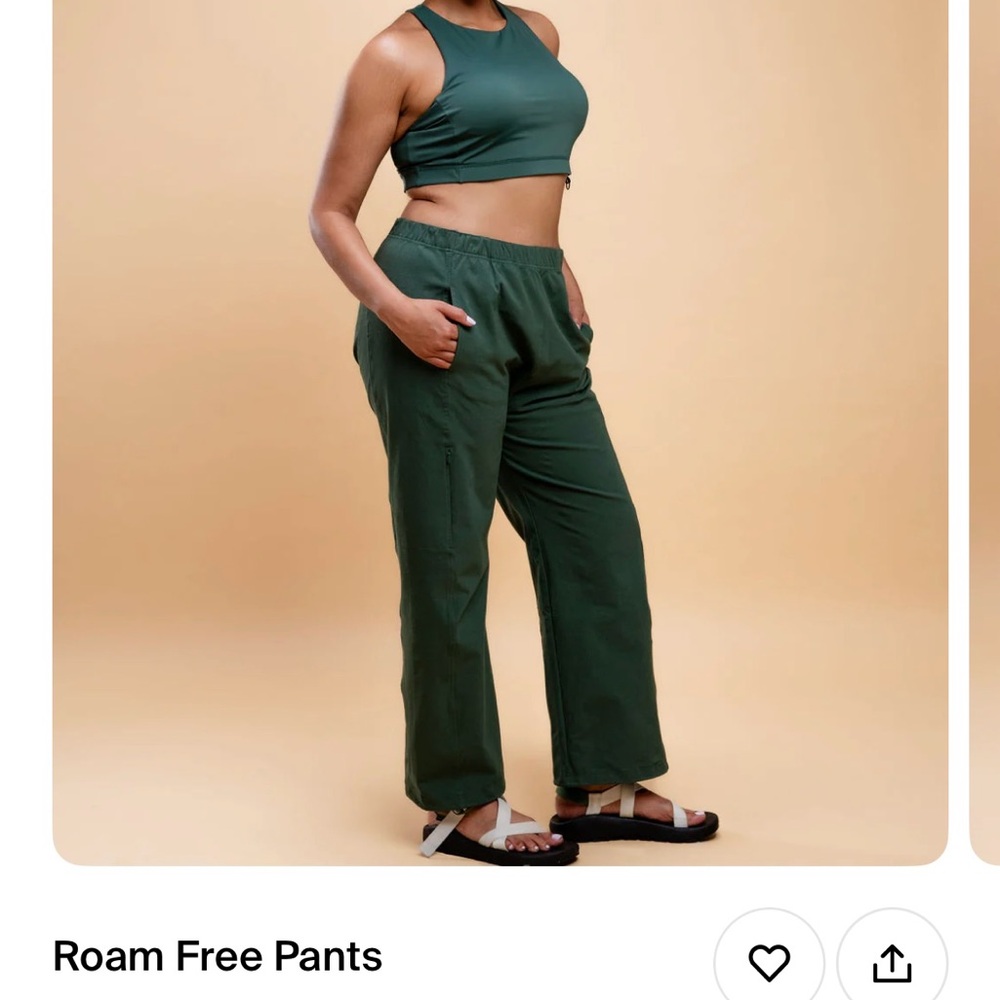 NEW Wondery Roam Free Pants, similar to Prana, Patagonia, the North Face